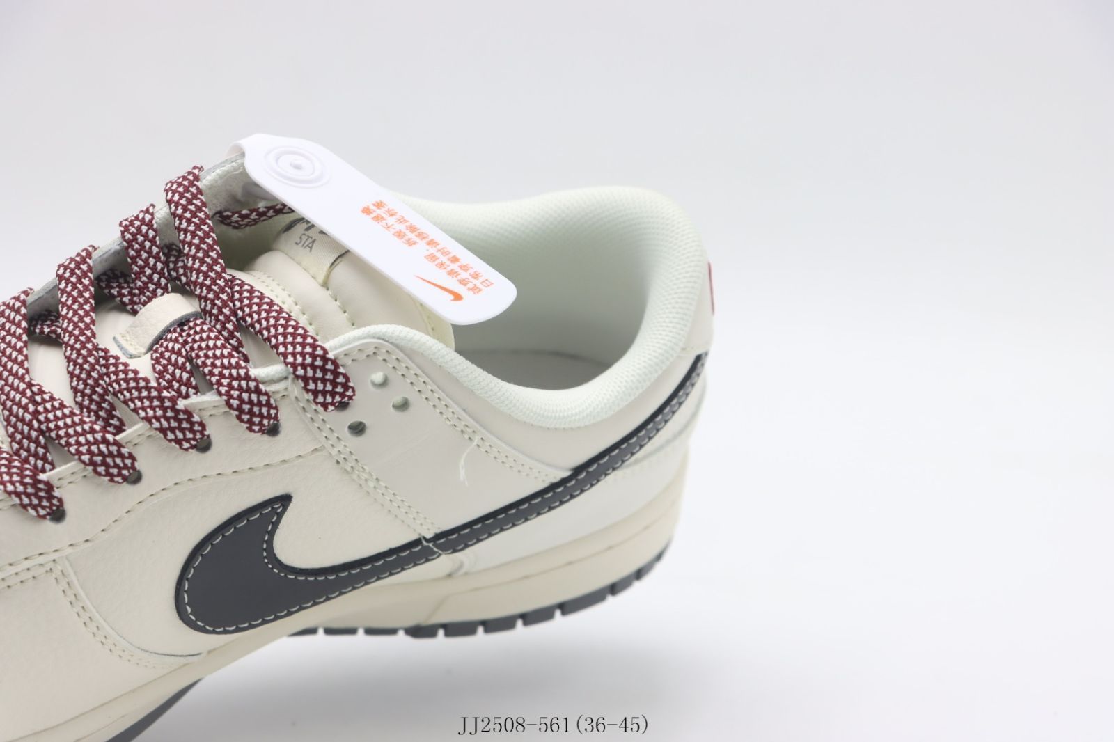 【今日特価】ナイキ NIKE ダンクロー Dunk Low 白赤 White Red Bape JJ2508-561 スニーカー-MM輸入2