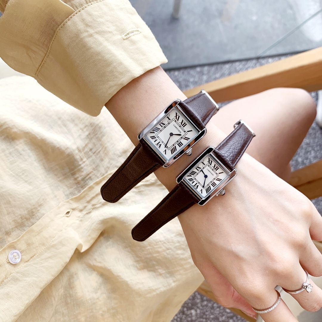 【今日特価】Cartier タンクシリーズ腕時計-MM輸入