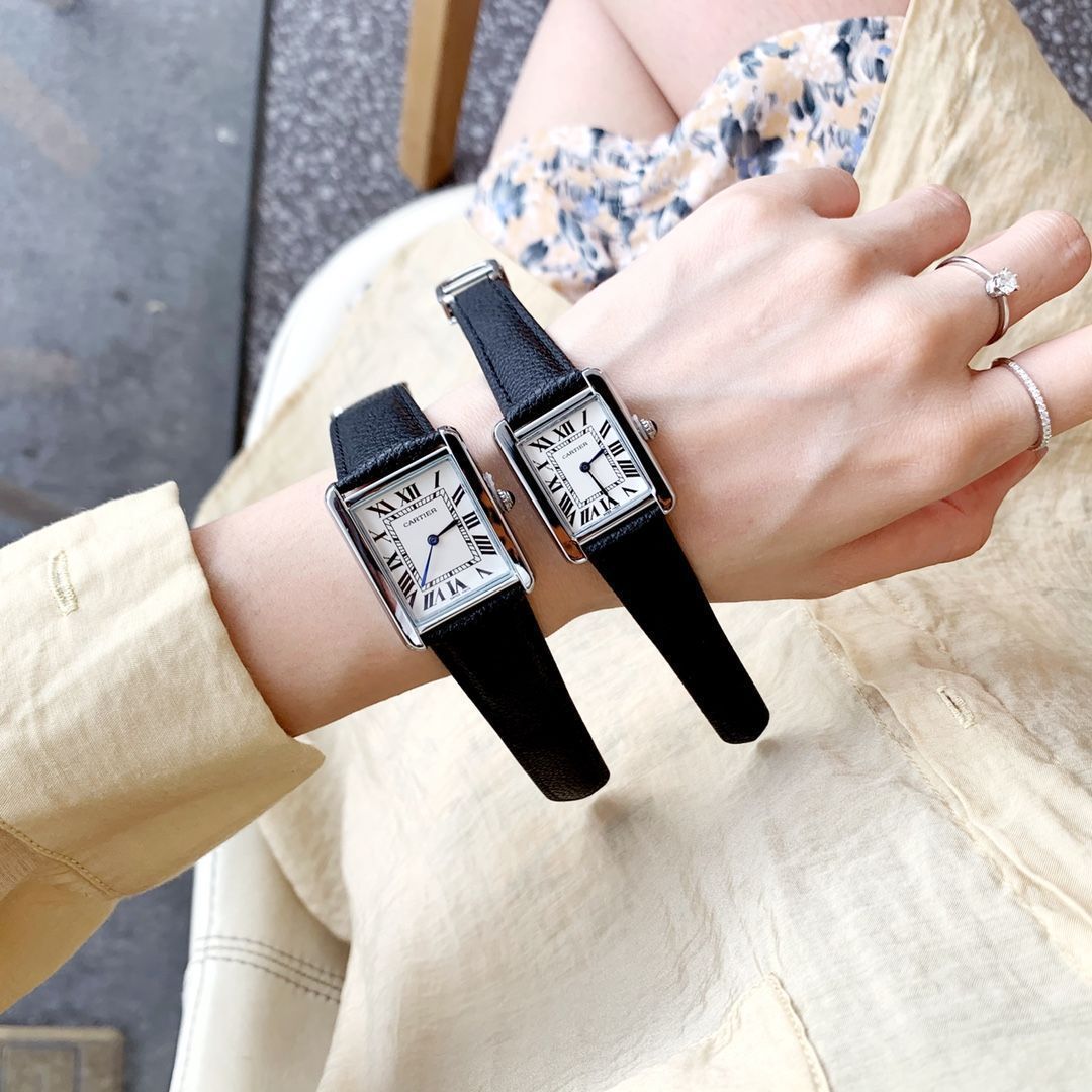 【今日特価】Cartier タンクシリーズ腕時計-MM輸入