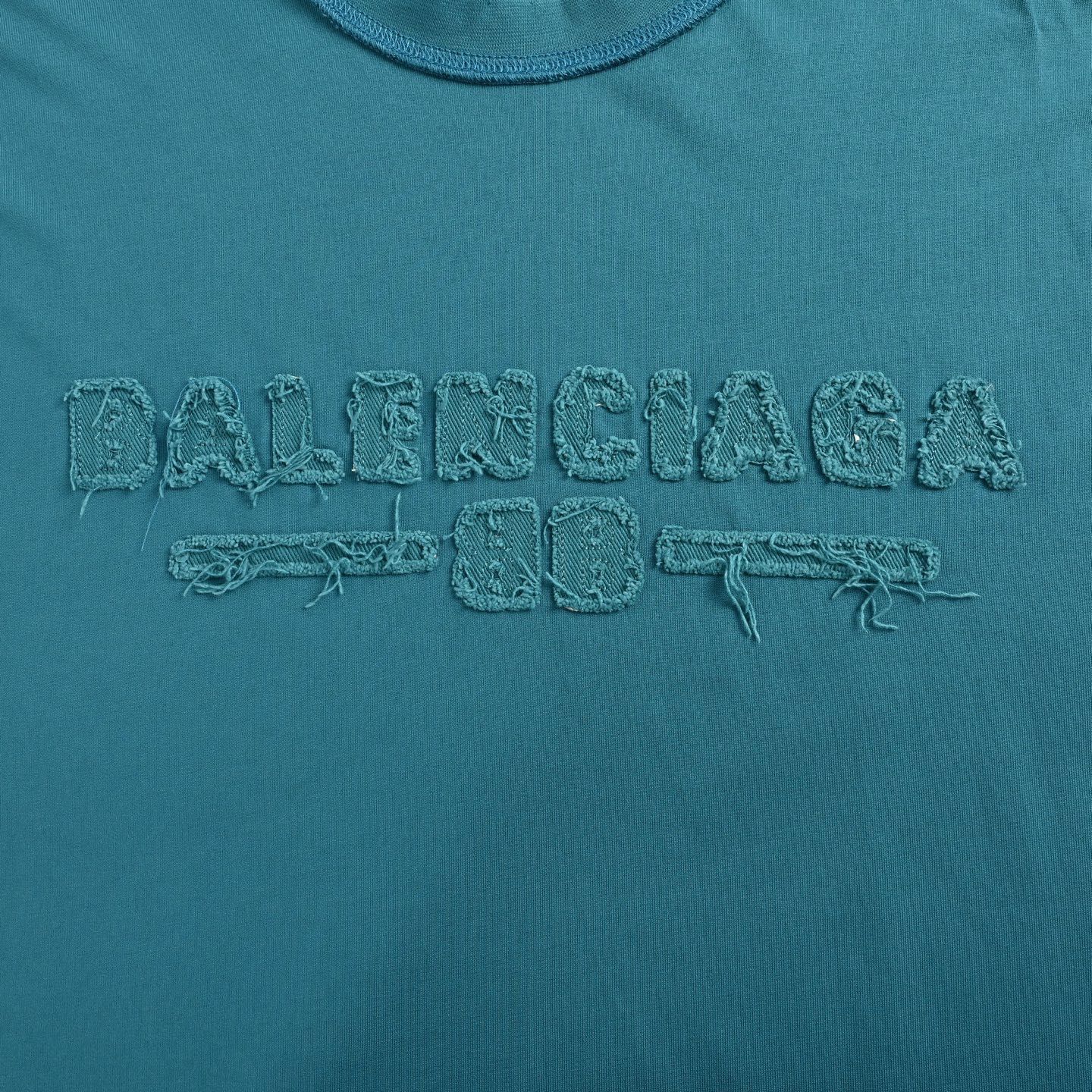 【今日特価】Balenciaga 25ss 貼布文字反縫破れ T シャツ