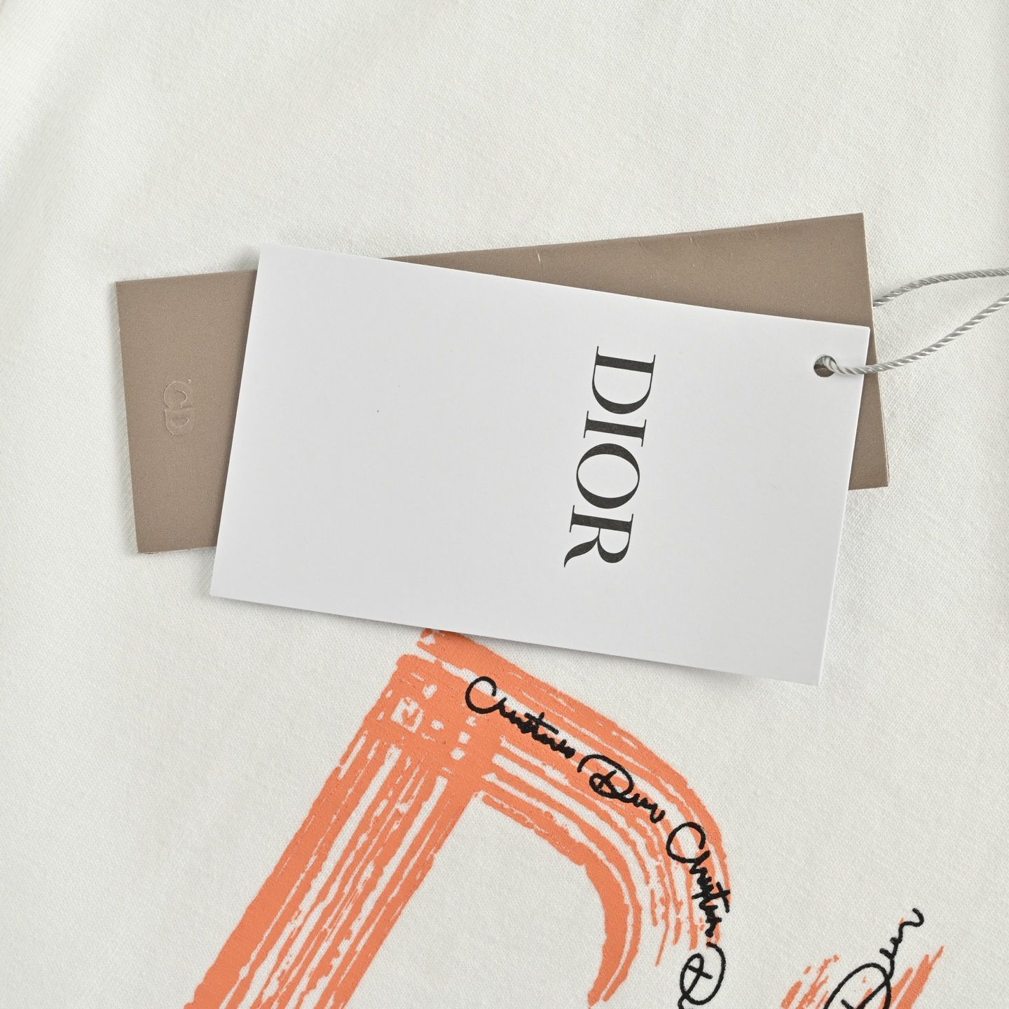 【今日特価】Dior 25ss 手描き文字プリント T シャツ