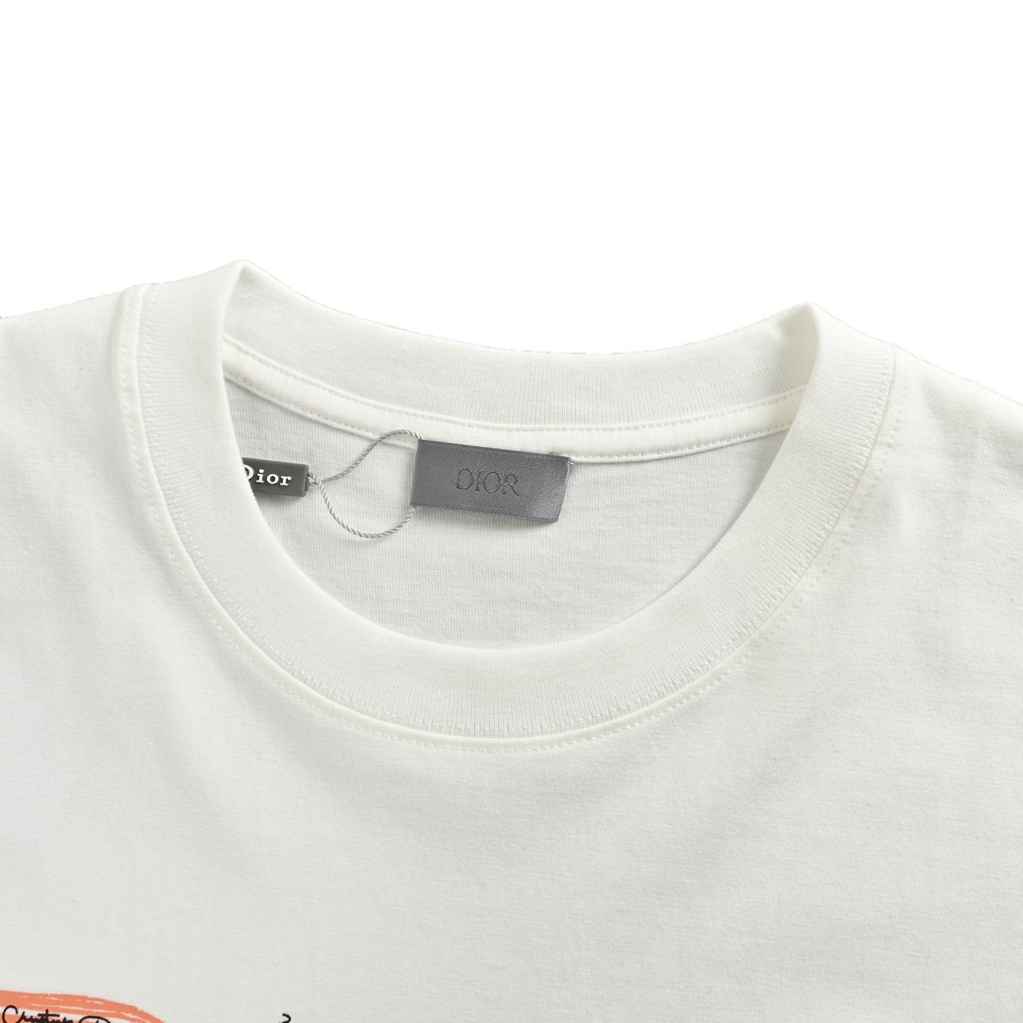 【今日特価】Dior 25ss 手描き文字プリント T シャツ