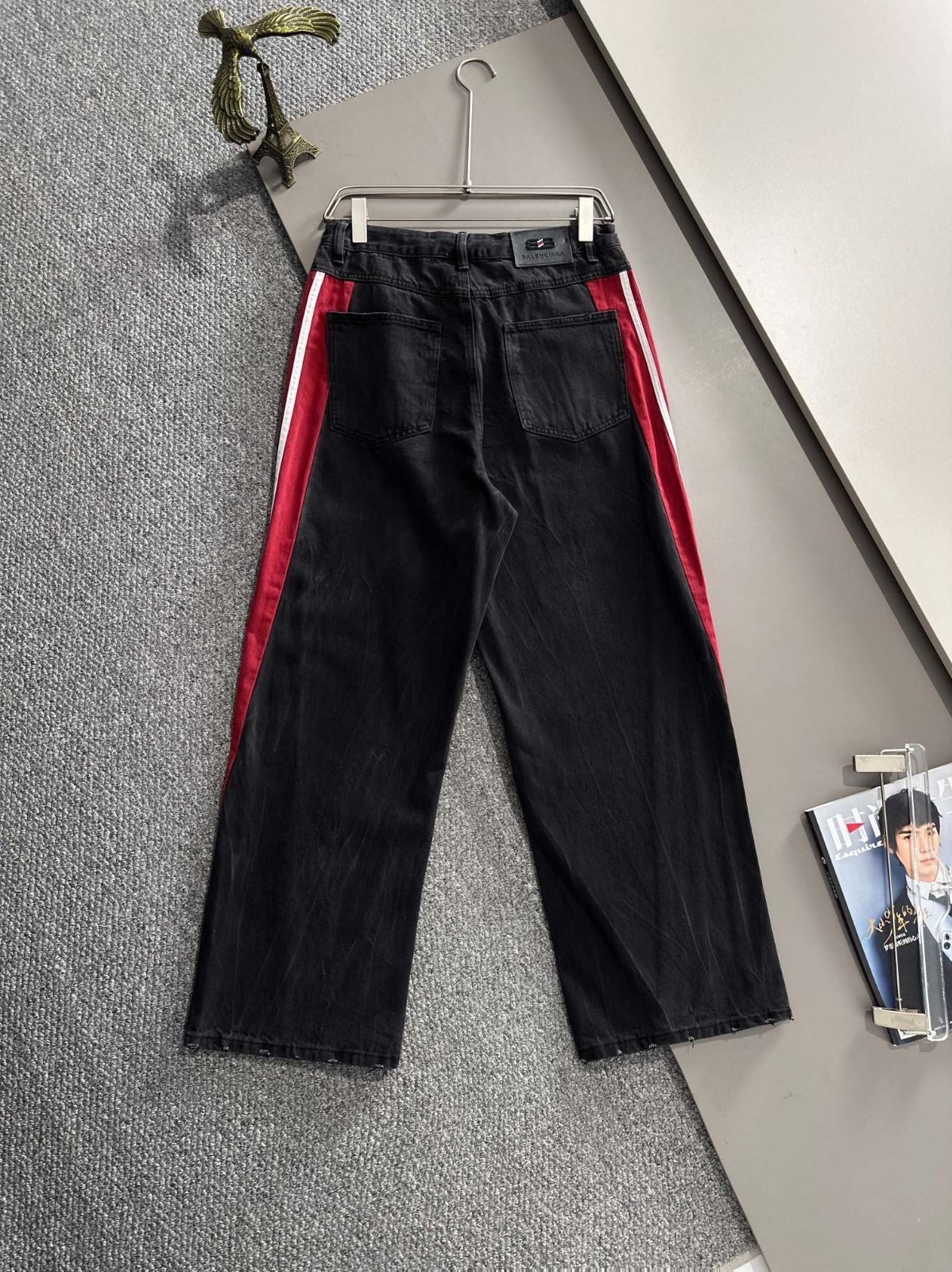 【今日特価】Paris 2025FW ルーズストレートデニムパンツ