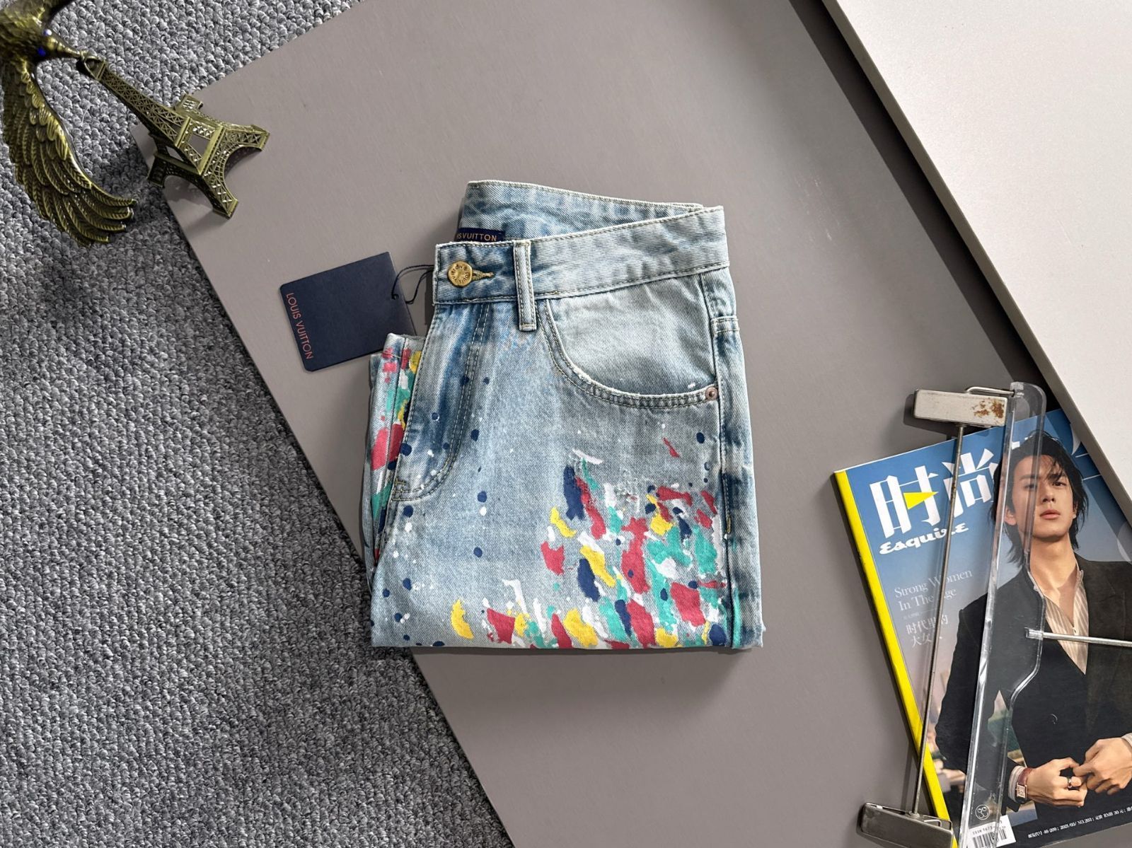 【今日特価】LV 2025SS Denim Shorts (日本産デニム使用)