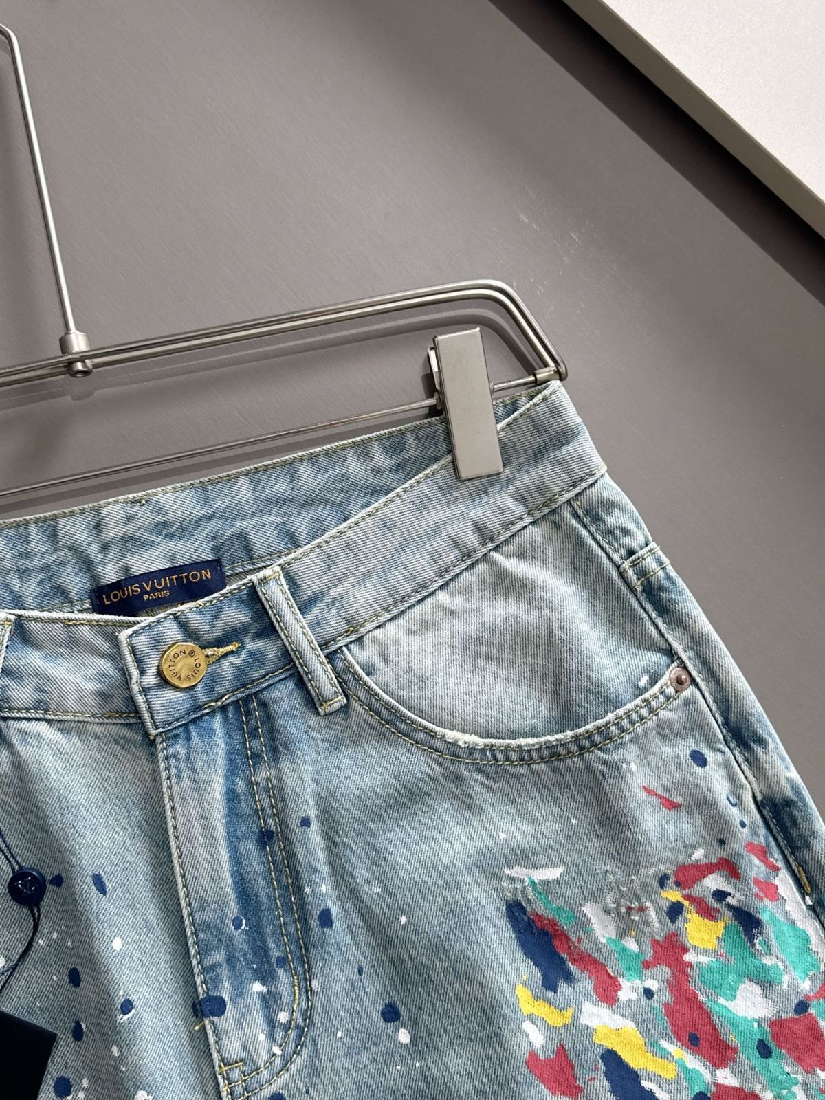 【今日特価】LV 2025SS Denim Shorts (日本産デニム使用)