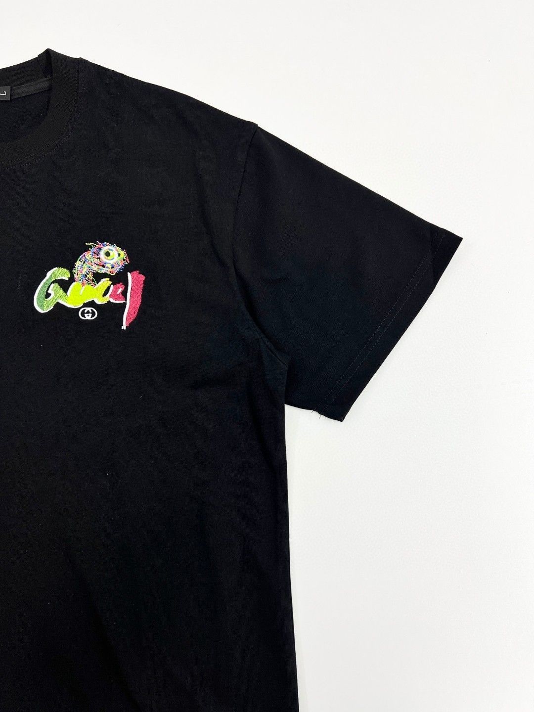 【今日特価】GUCCI 25SS 刺繍 LOGO ショートスリーブ