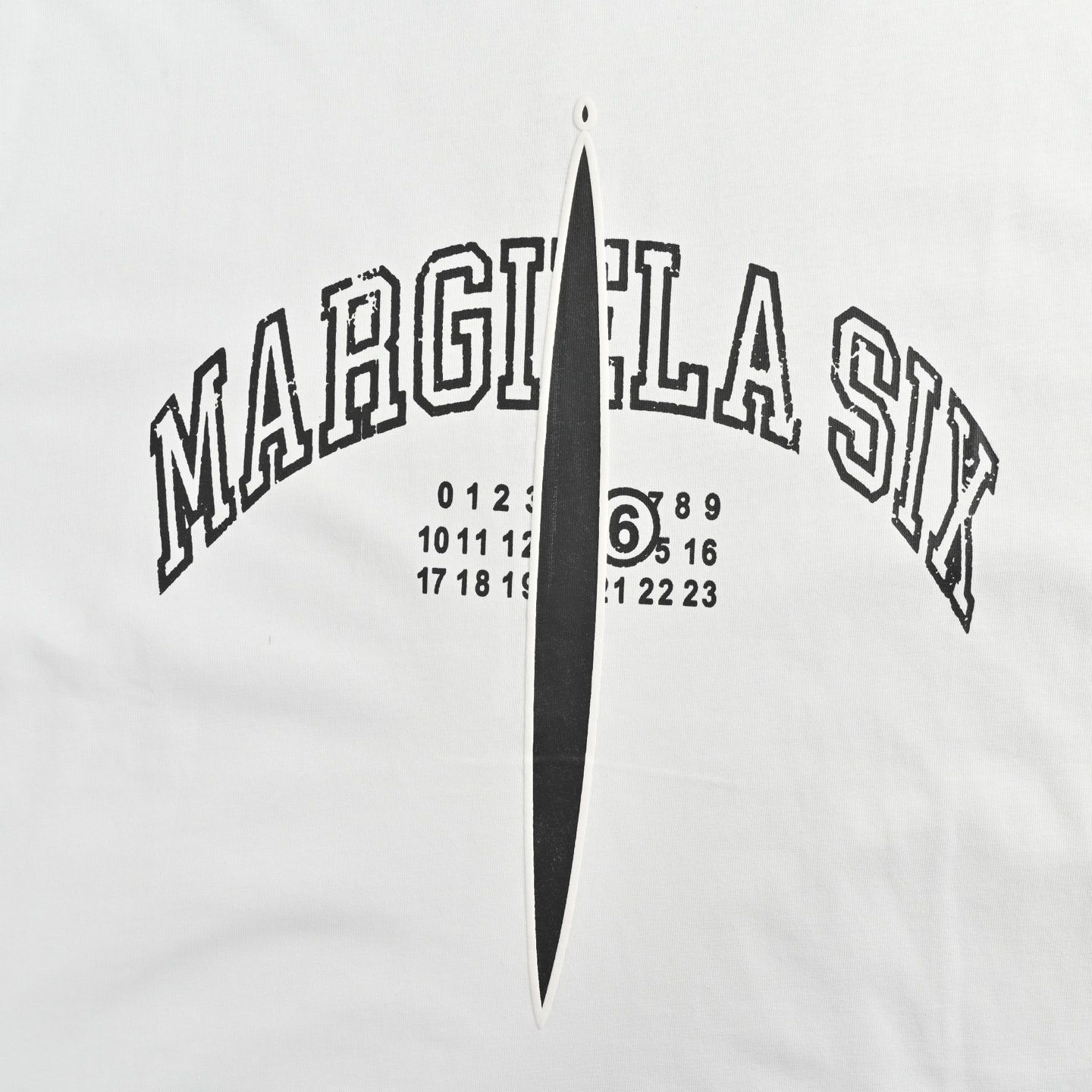 【今日特価】Maison Margiela / メゾン・マルジェラ 25ss スリット印花 T シャツ