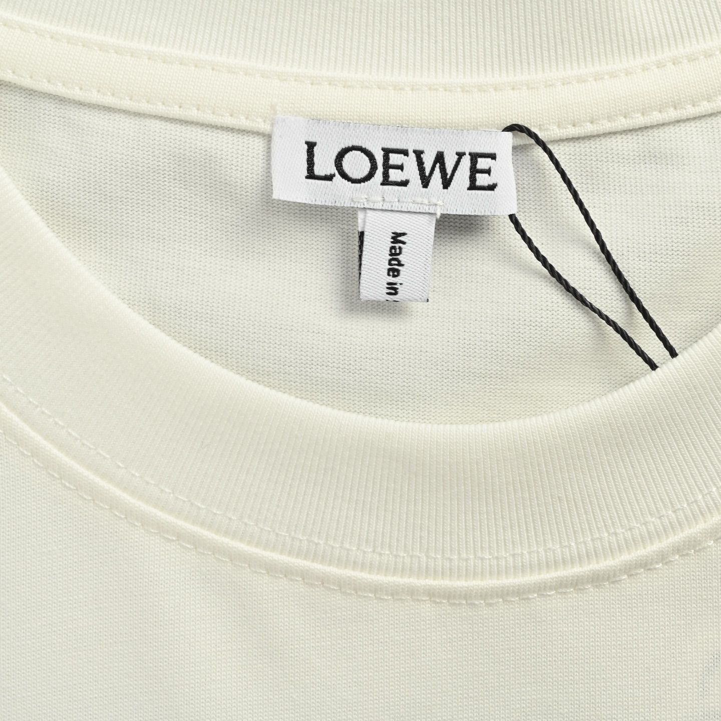 【今日特価】Loewe / ロエベ 25ss 中空刺繍クローバー T シャツ