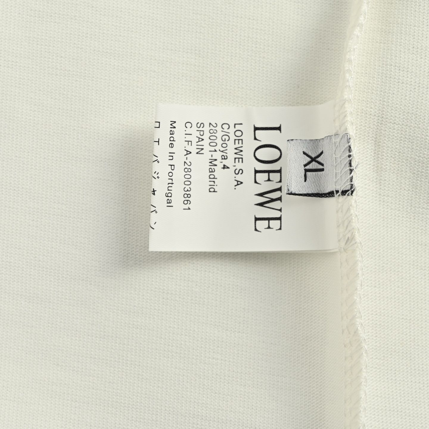 【今日特価】Loewe / ロエベ 25ss 中空刺繍クローバー T シャツ
