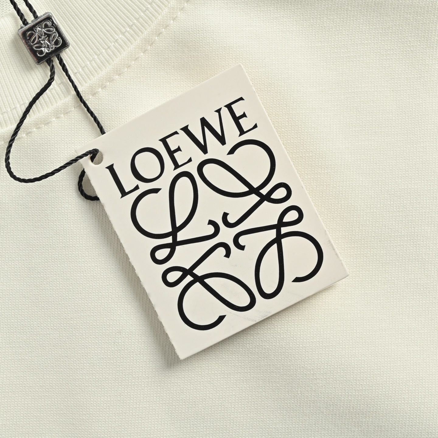 【今日特価】Loewe / ロエベ 25ss 中空刺繍クローバー T シャツ