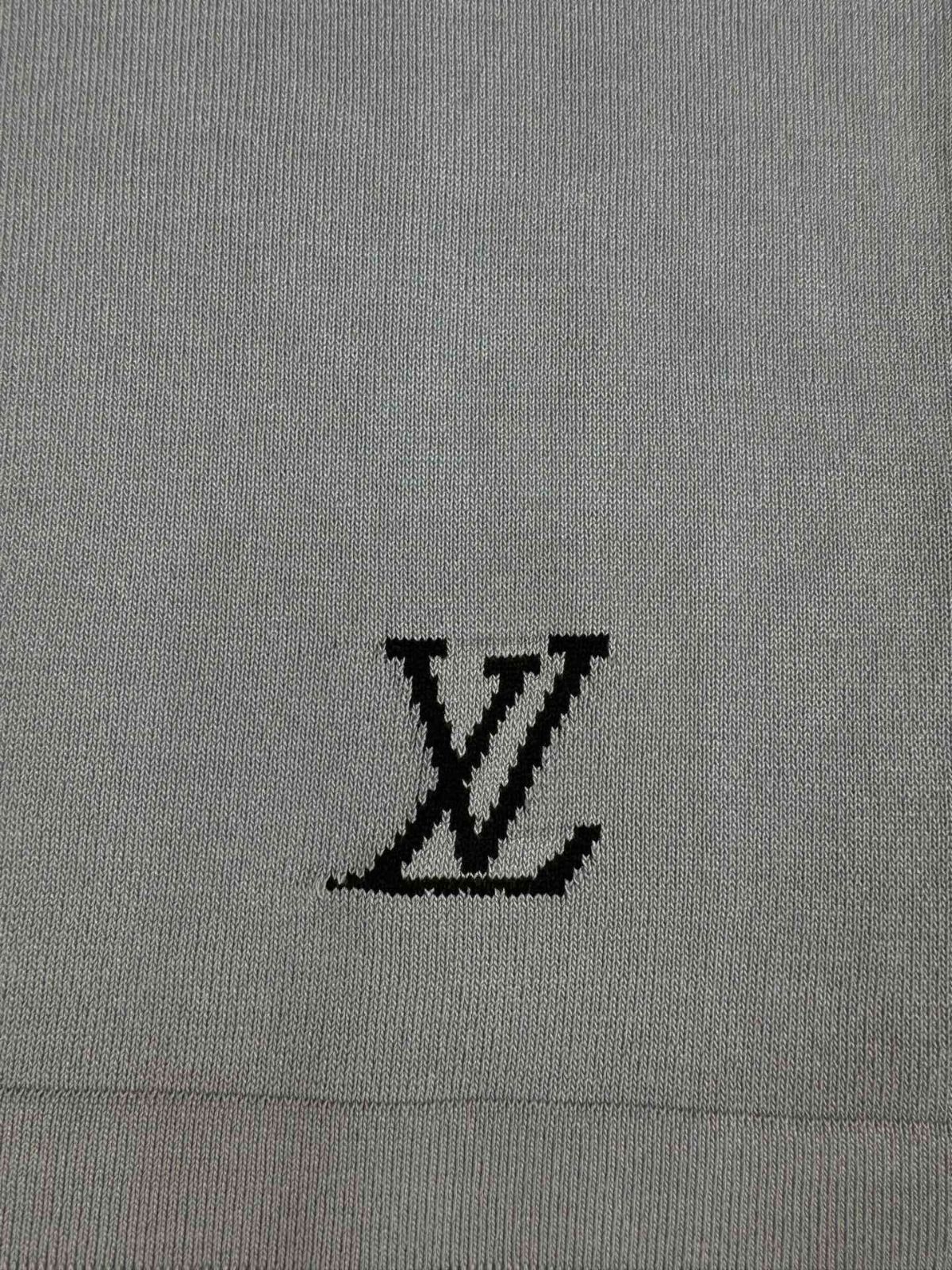 【今日特価】Louis Vuitton 25SS インターシアレター ニット T シャツ 【今日特価】Louis Vuitton 25SS インターシアレター ニット T シャツ