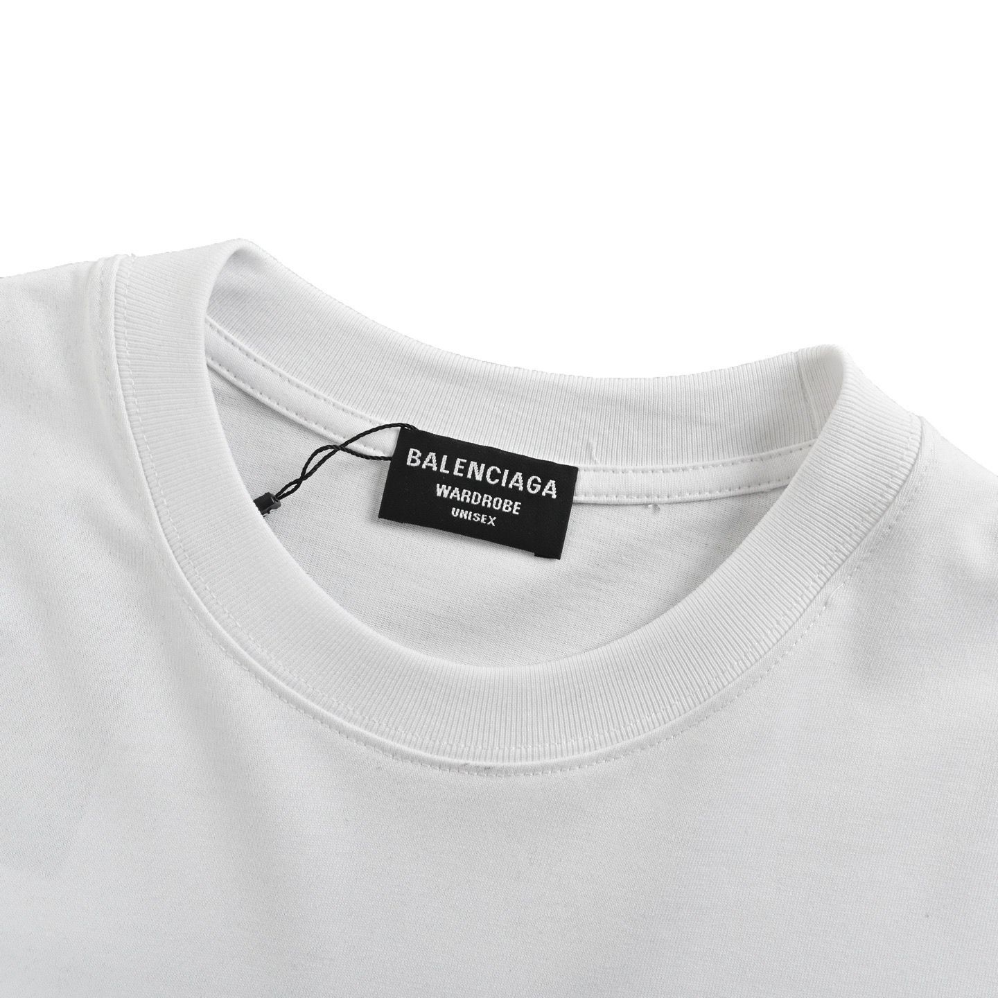 【今日特価】Balenciaga 夜景プリント T シャツ - 24S 双紗セルコットン 【今日特価】Balenciaga 夜景プリント T シャツ - 24S 双紗セルコットン