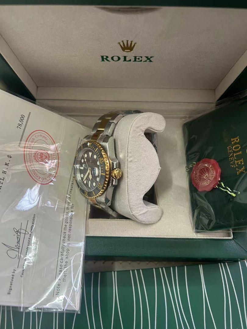 ROLEX 自動巻き時計 ブラック/ゴールド｜本日限定特価｜新品未使用-WTO輸入3