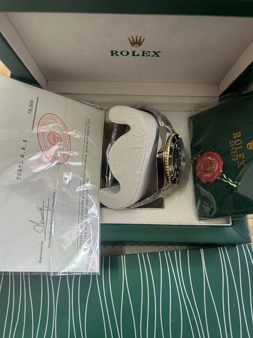 ROLEX 自動巻き時計 ブラック/ゴールド｜本日限定特価｜新品未使用-WTO輸入3