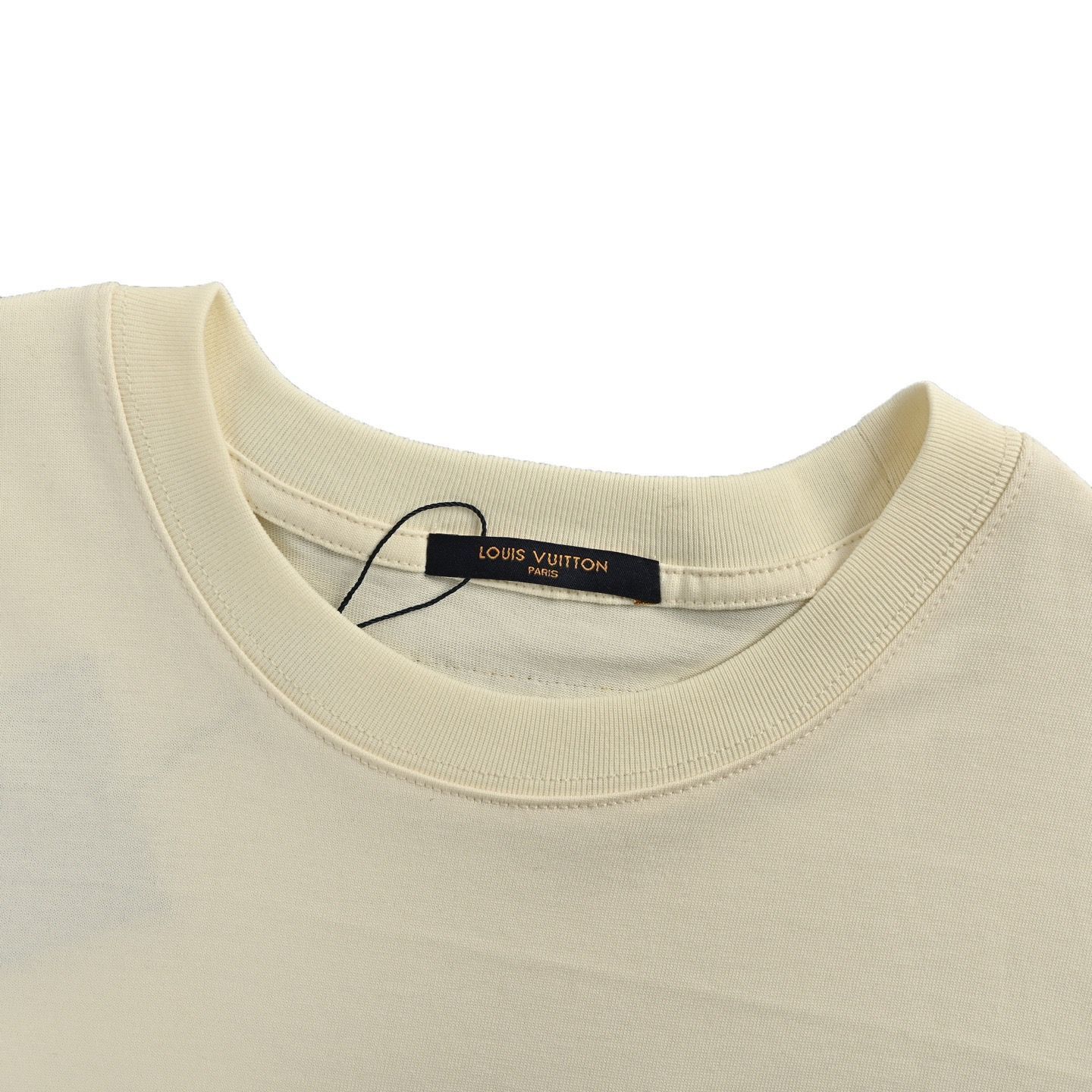 【今日特価】Louis Vuitton 25ss ポケットレザーロゴ T シャツ