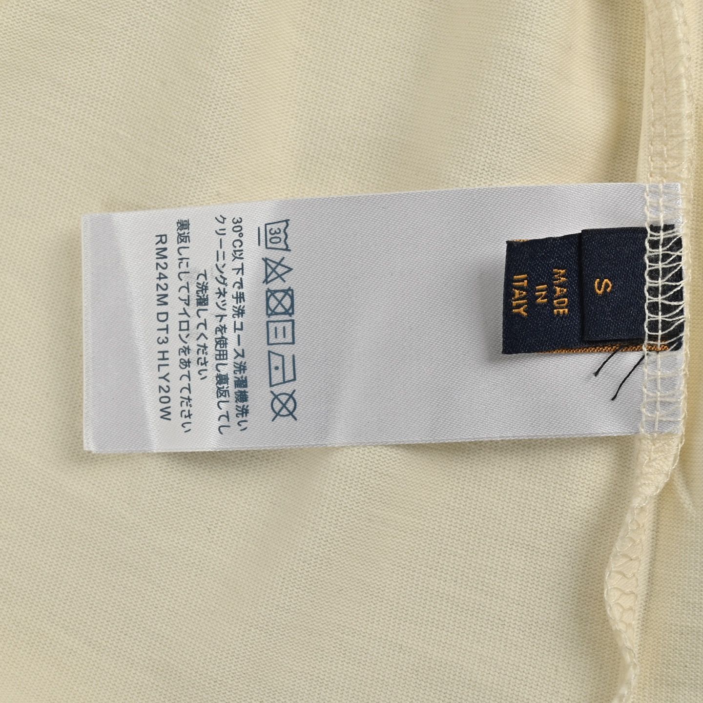 【今日特価】Louis Vuitton 25ss ポケットレザーロゴ T シャツ