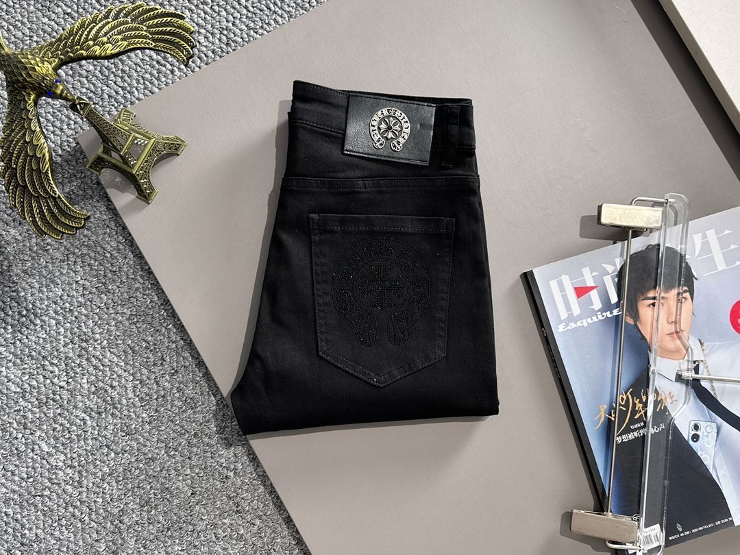 【今日特価】Chrome Hearts 2025 夏 ホットフィックス 修身ジーンズ 【今日特価】Chrome Hearts 2025 夏 ホットフィックス 修身ジーンズ