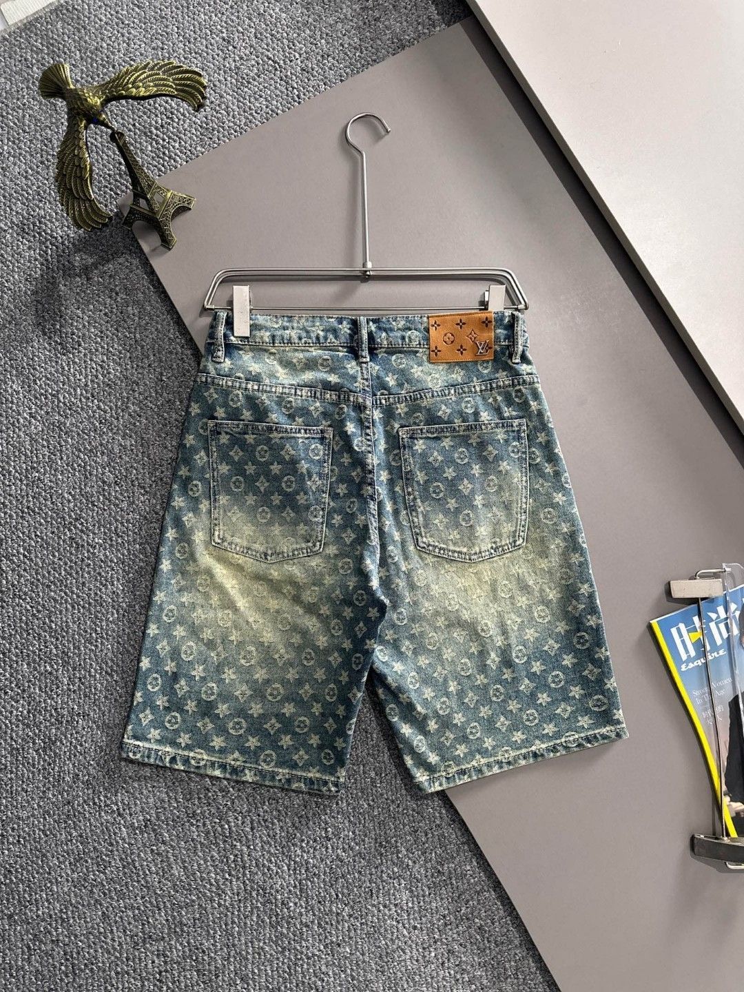 【今日特価】LV 2025SS デニムショートパンツ（日本産デニム使用