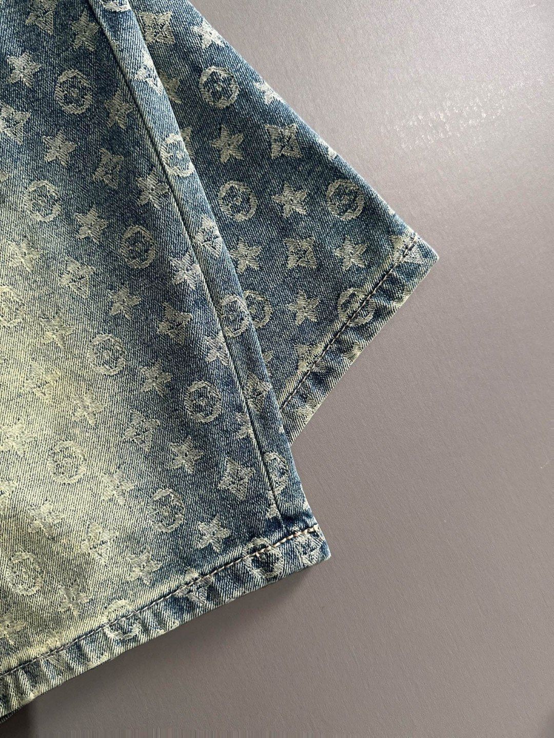 【今日特価】LV 2025SS デニムショートパンツ（日本産デニム使用