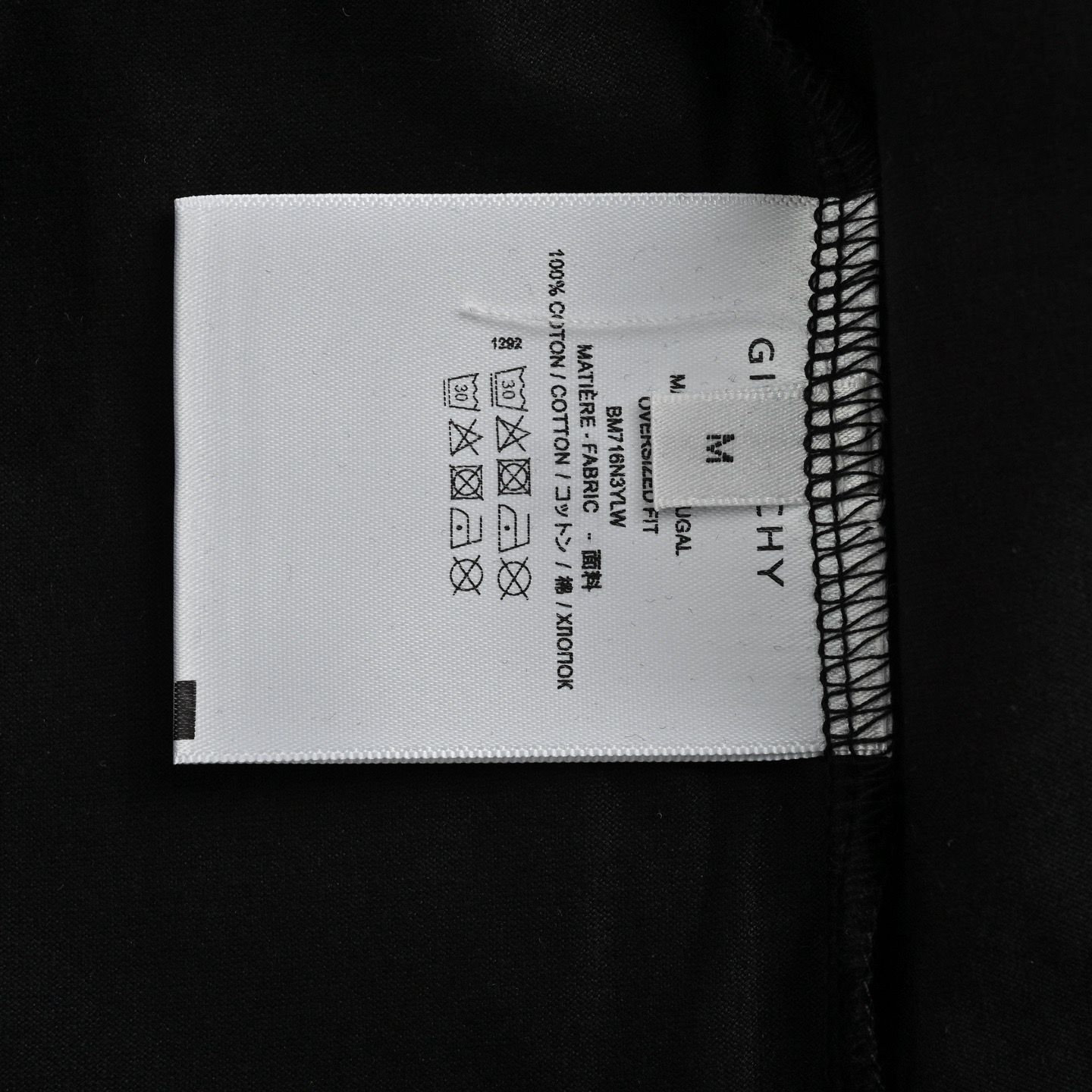 【今日特価】GIVENCHY 25ss ユニコーンスマイル刺繍 T シャツ
