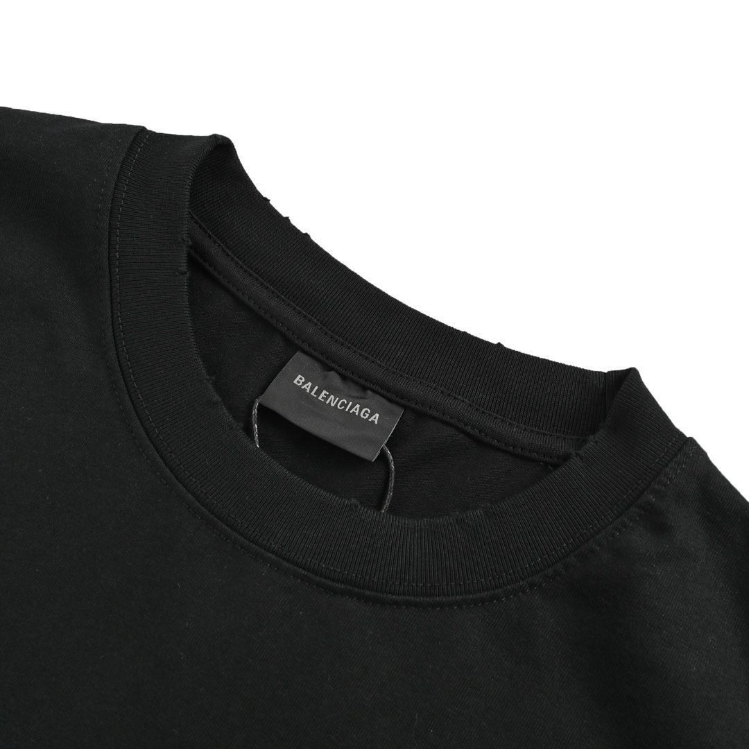 【今日特価】Balenciaga / バレンシアガ 24ss モザイクコーラ破洞 T シャツ 【今日特価】Balenciaga / バレンシアガ 24ss モザイクコーラ破洞 T シャツ