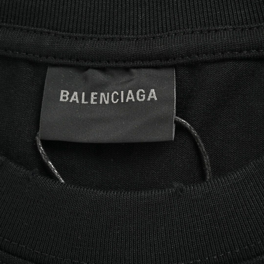 【今日特価】Balenciaga / バレンシアガ 24ss モザイクコーラ破洞 T シャツ 【今日特価】Balenciaga / バレンシアガ 24ss モザイクコーラ破洞 T シャツ