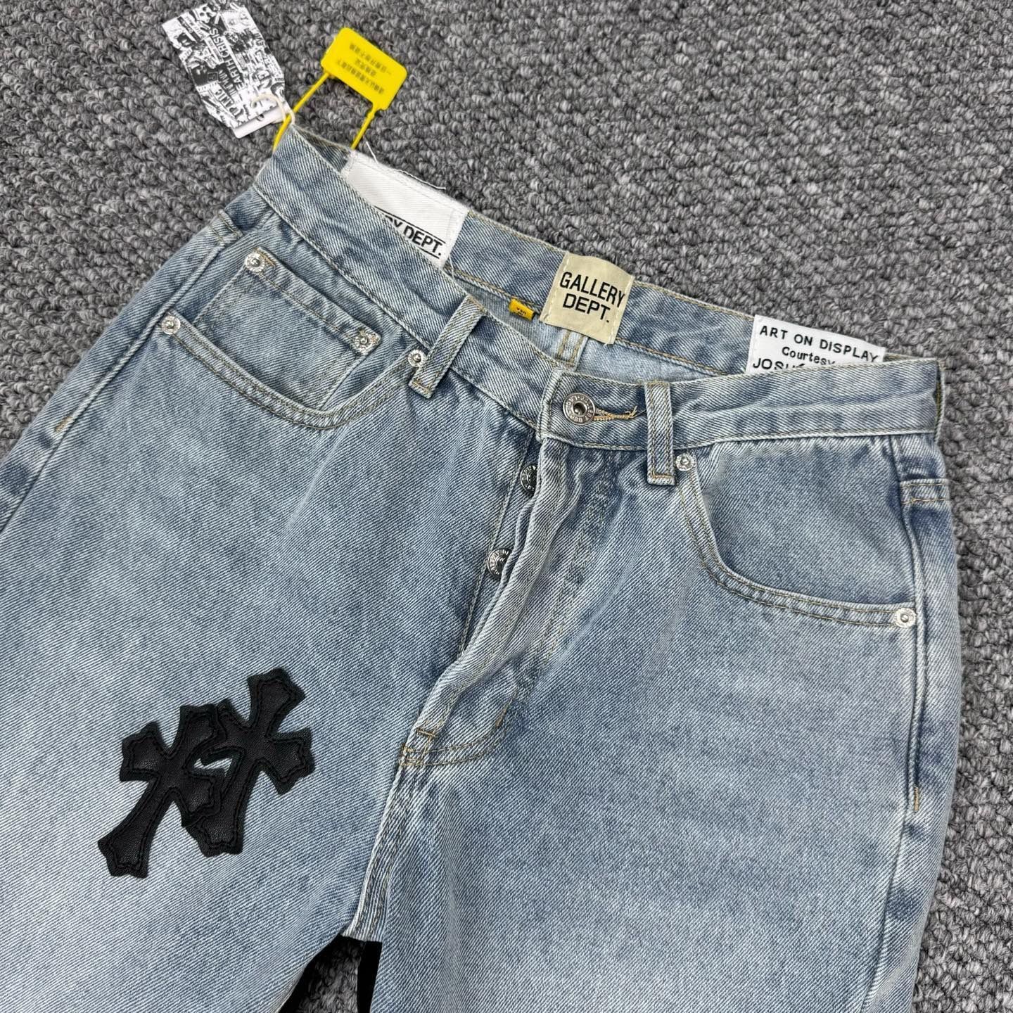 【今日特価】GALLERY DEPT. Vintage クロスステッチ デニムパンツ 【今日特価】GALLERY DEPT. Vintage クロスステッチ デニムパンツ
