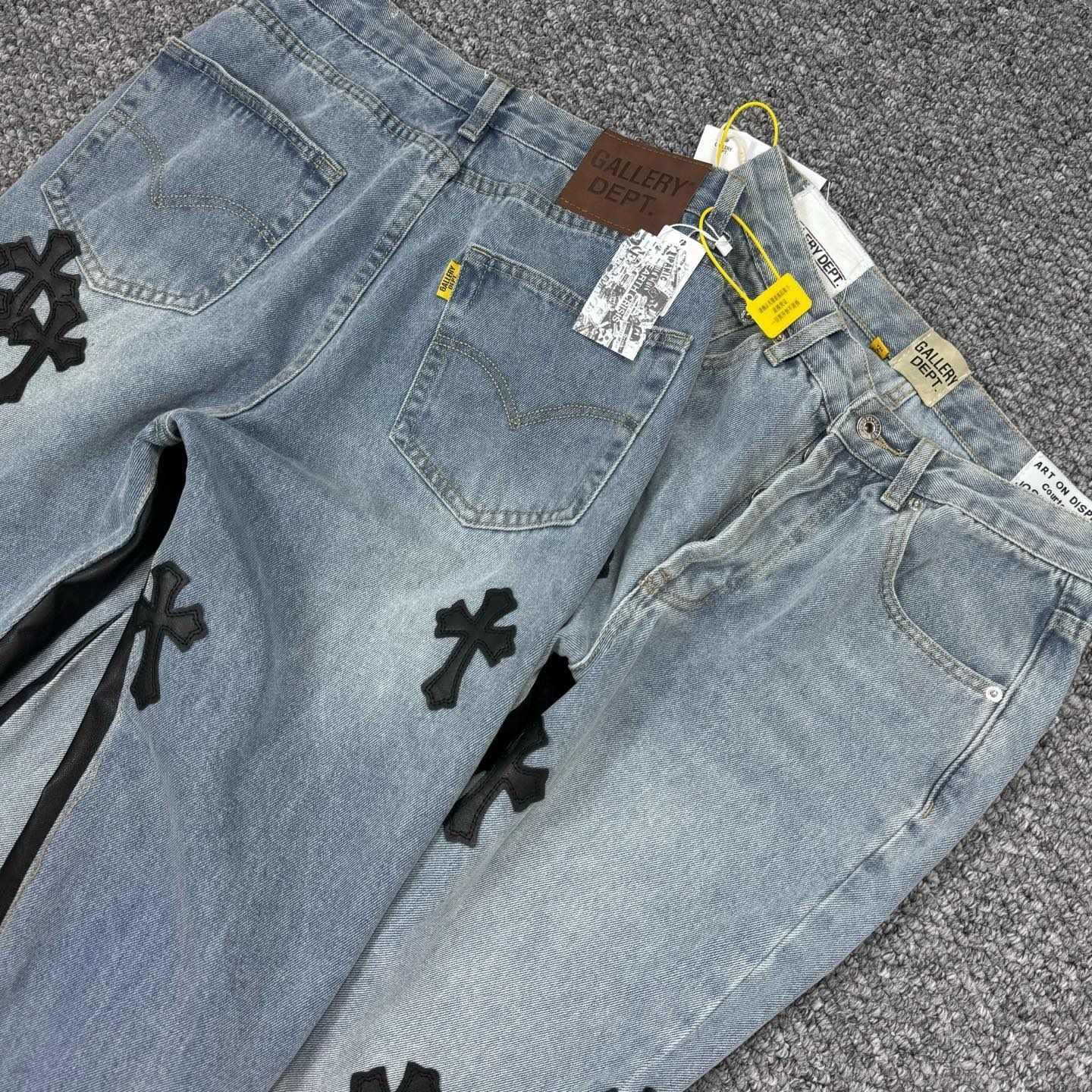【今日特価】GALLERY DEPT. Vintage クロスステッチ デニムパンツ 【今日特価】GALLERY DEPT. Vintage クロスステッチ デニムパンツ
