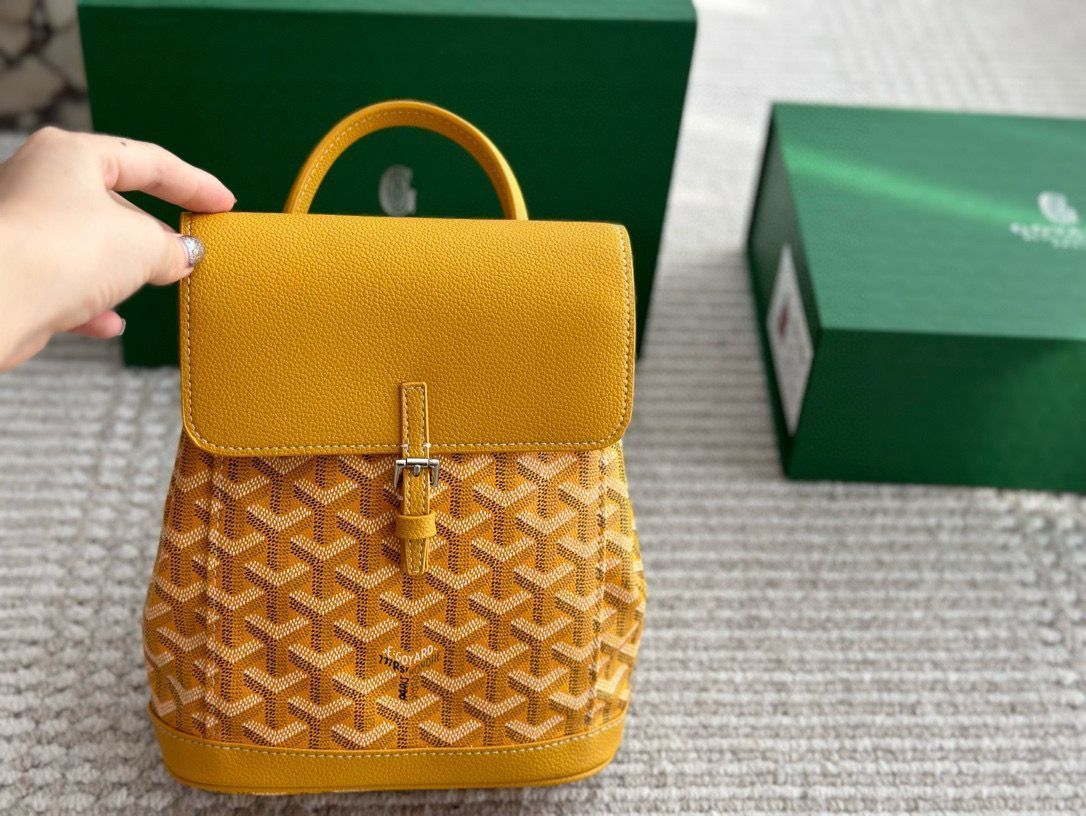 【今日特価】Alpin mini Goyard ゴヤード ミニ両肩バッグ 20×23cm ～長く愛用できるレジャースタイル～