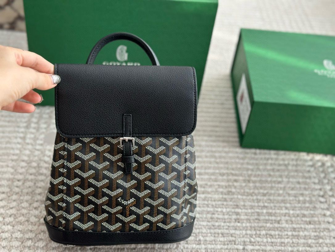 【今日特価】Alpin mini Goyard ゴヤード ミニ両肩バッグ 20×23cm ～長く愛用できるレジャースタイル～