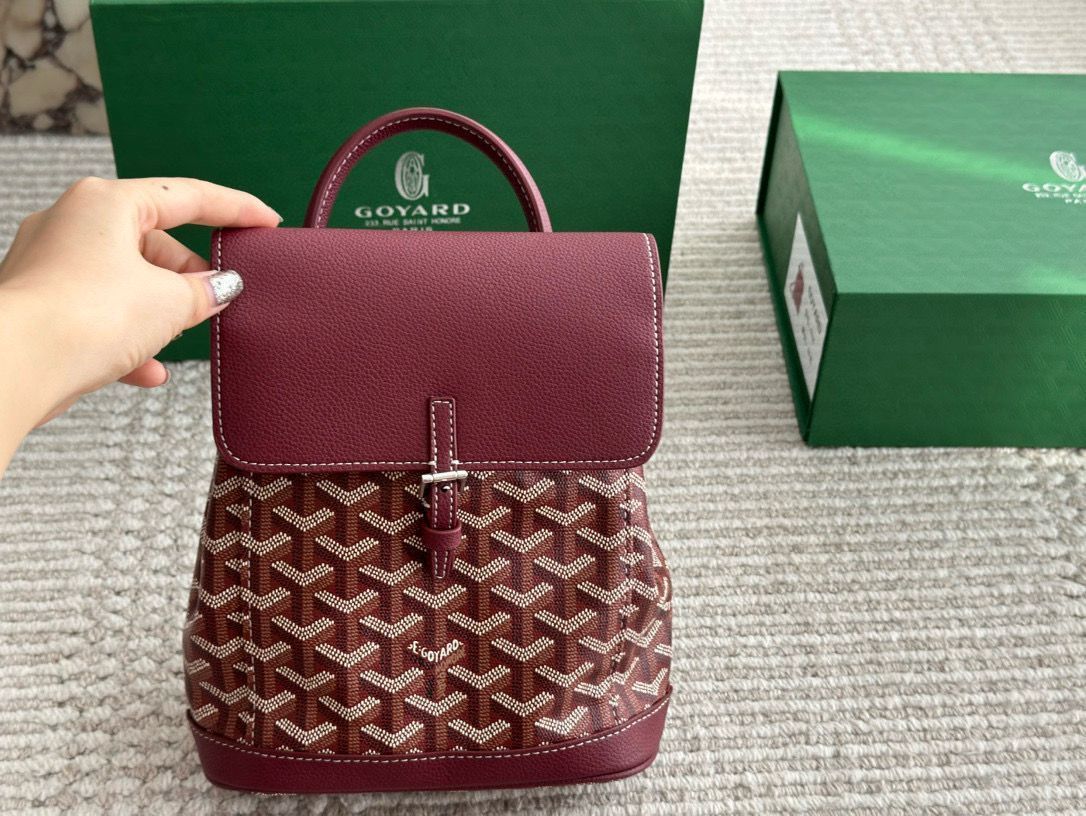 【今日特価】Alpin mini Goyard ゴヤード ミニ両肩バッグ 20×23cm ～長く愛用できるレジャースタイル～