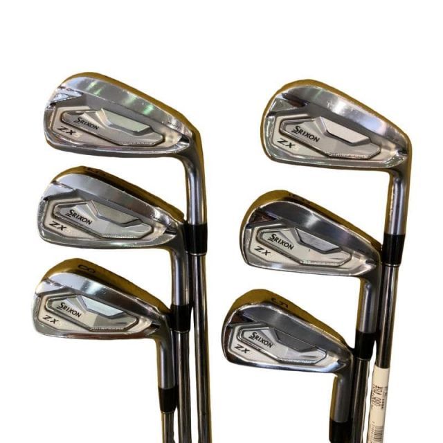 【中古】 ダンロップ SRIXON ZX5 Mk II 6S アイアンセット IR NS PRO MODUS3 TOUR105 D.S.T (フレックスS) メンズ 男性用 右利き 右用 Cランク ゴルフクラブ
