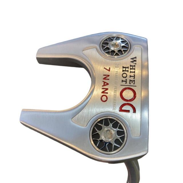 【中古】 オデッセイ WHITE HOT OG #7 NANO 33インチ パター PT スチール (フレックスその他) メンズ 男性用 右利き 右用 Cランク ゴルフクラブ