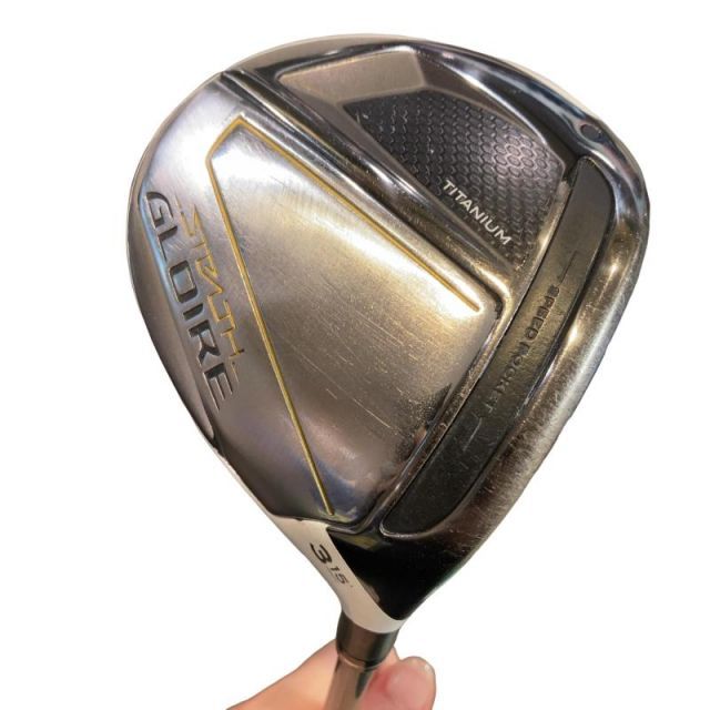 【中古】 テーラーメイド STEALTH GLOIRE 3W フェアウェイウッド FW SPEEDER NX for TM(FW) (フレックスS) メンズ 男性用 右利き 右用 Cランク ゴルフクラブ