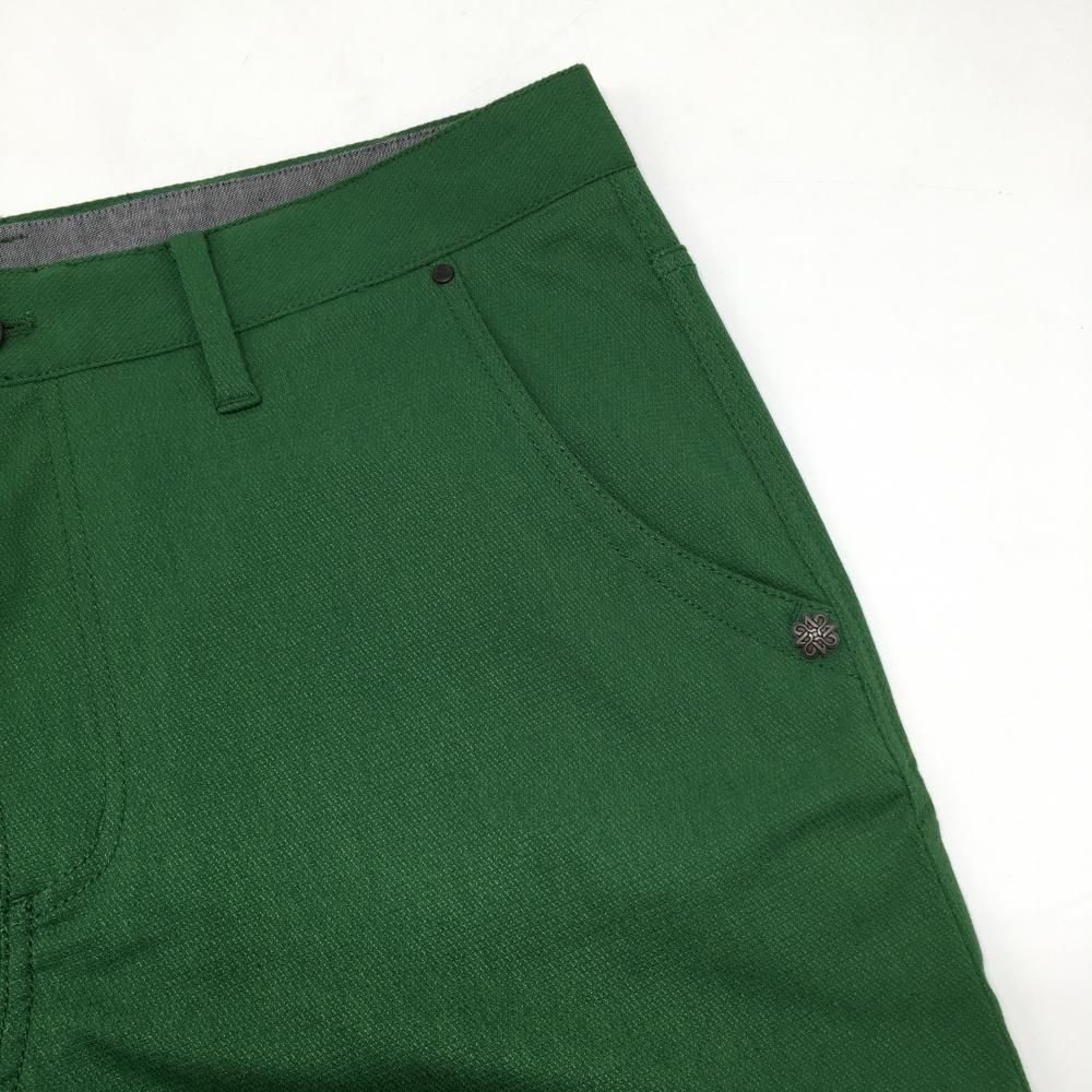 ゴルフ 【超美品】セントアンドリュース パンツ グリーン 地模様