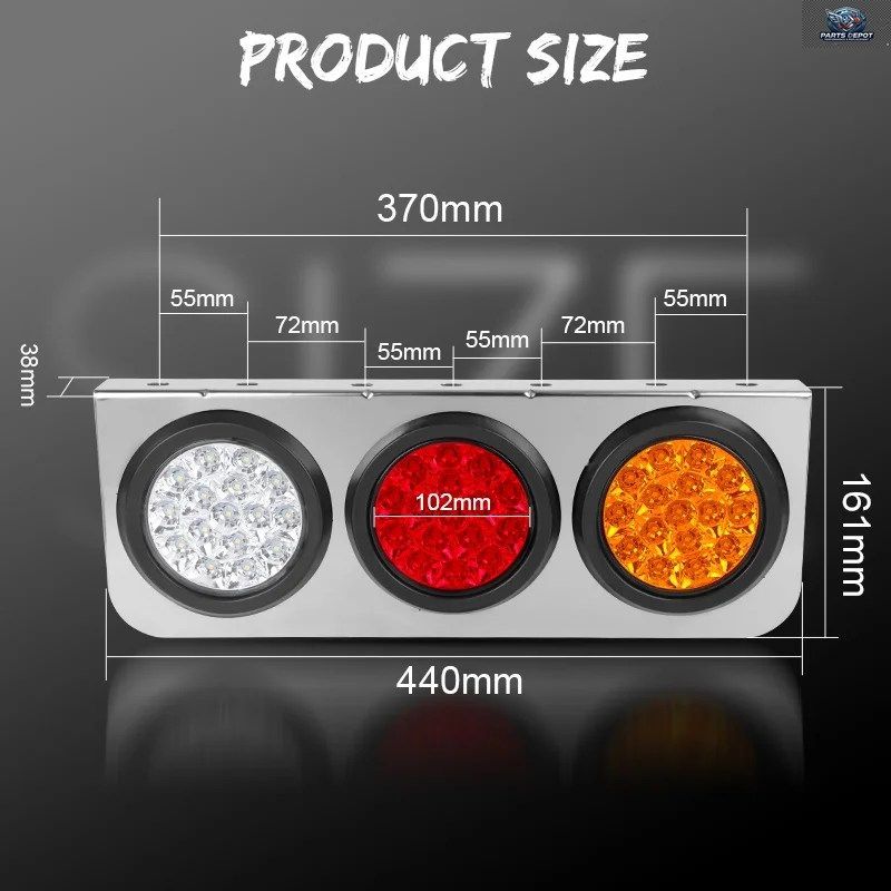 リアバンパーブレーキライトLEDストップパーキングインジケーター12V 24Vサイドクリアランスランプターンシグナル防水4インチラウンドテー リアバンパーブレーキライトLEDストップパーキングインジケーター12V 24Vサイドクリアランスランプターンシグナル防水4インチラウンドテー