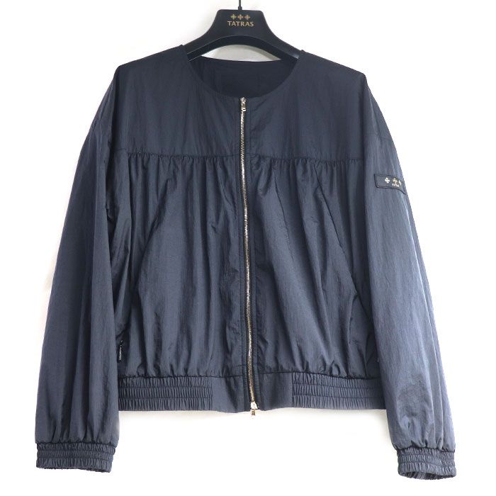 TATRAS タトラス ノーカラーライトブルゾン アーサ ブルゾン ブラック LTAT25S4879-L 04 レディース 中古 美品