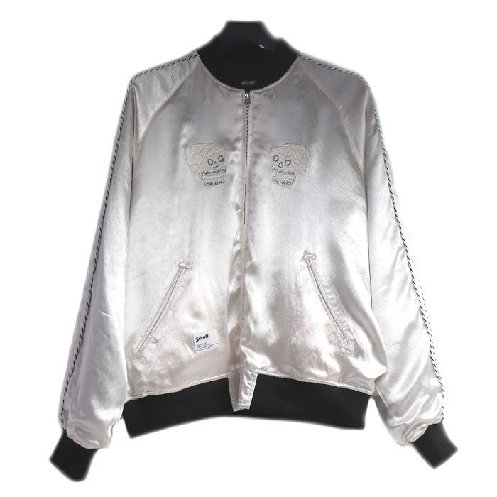schott ショット 蛇髑髏 スカジャン キナリ 782-5252004 M メンズ 中古