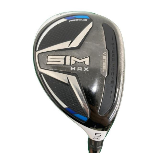 【中古】 テーラーメイド SIM MAX U5 ユーティリティ UT TENSEI BLUE TM60(UT) (フレックスS) メンズ 男性用 右利き 右用 Cランク ゴルフクラブ