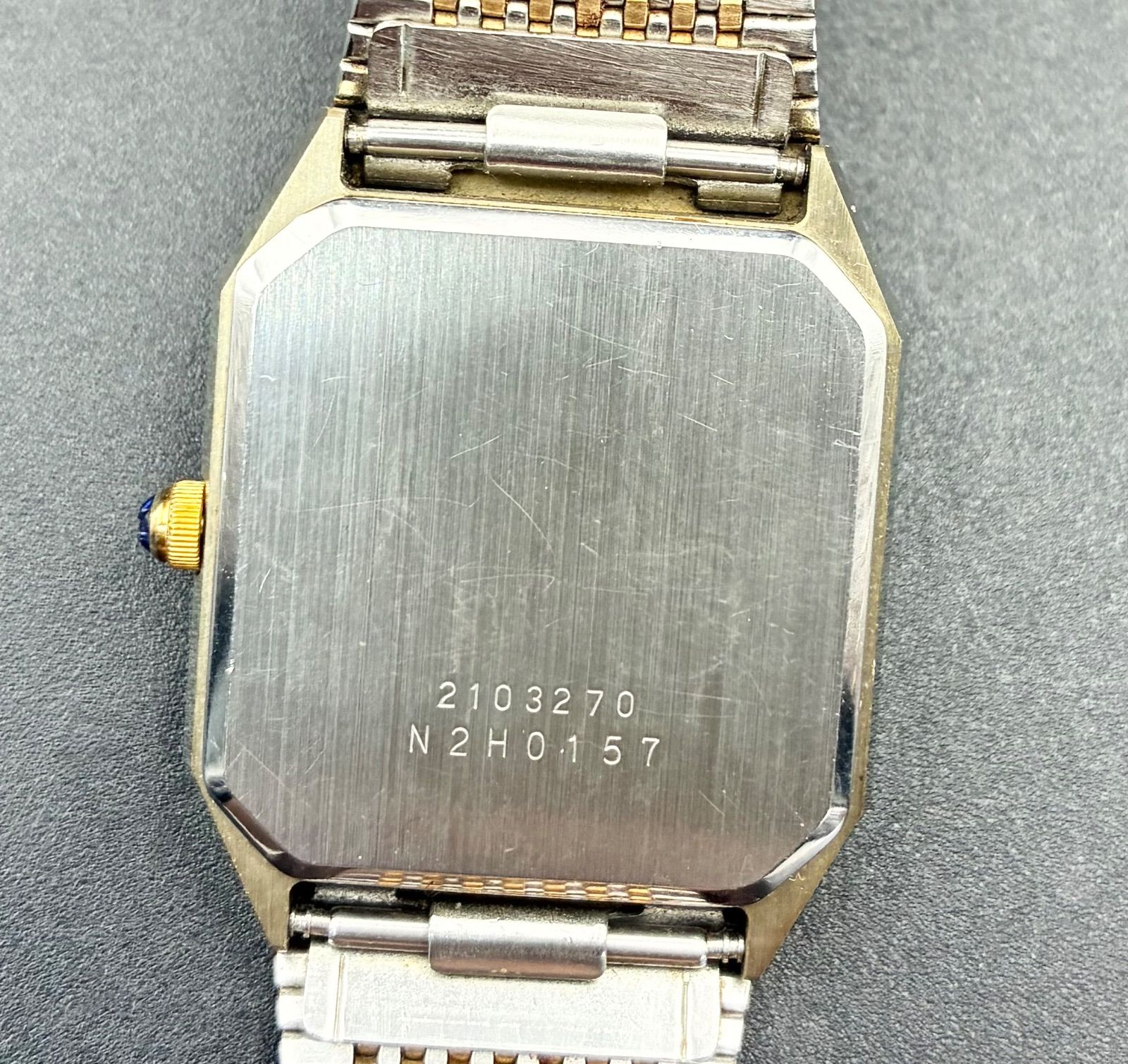 WALTHAM Dynax CA オクタゴン ボーイズ ゴールド文字盤 クォーツ 