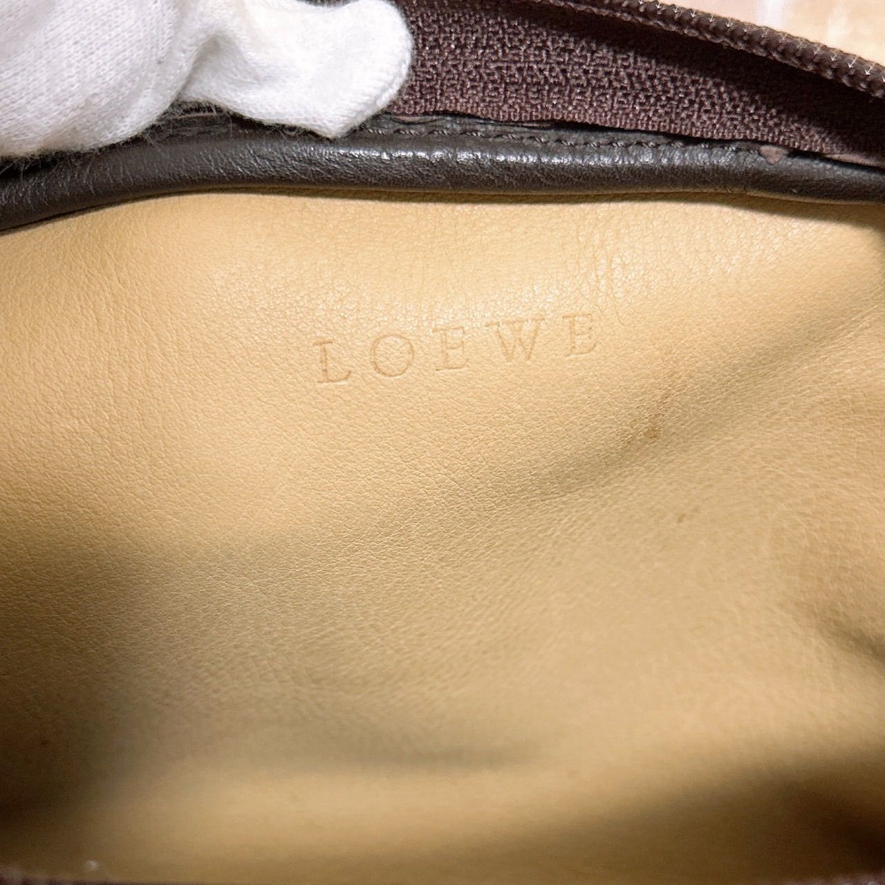 (美品) LOEWE(ロエベ)ショルダーバッグ スエード