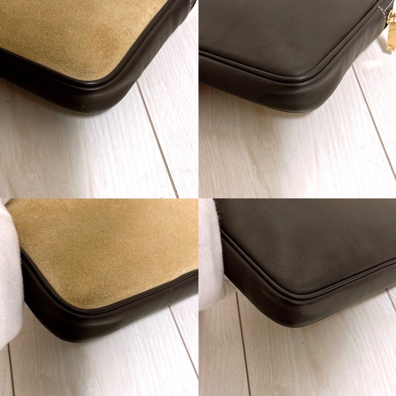 (美品) LOEWE(ロエベ)ショルダーバッグ スエード