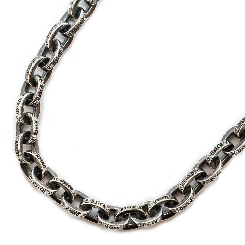 【天白】クロムハーツ ペーパーチェーン ネックレス 20インチ SV925 14K PAPER CHAIN ジュエリー シルバー 未使用