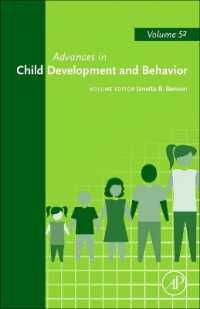 [2G]Advances in Child Development and Behavior (Volume 52)