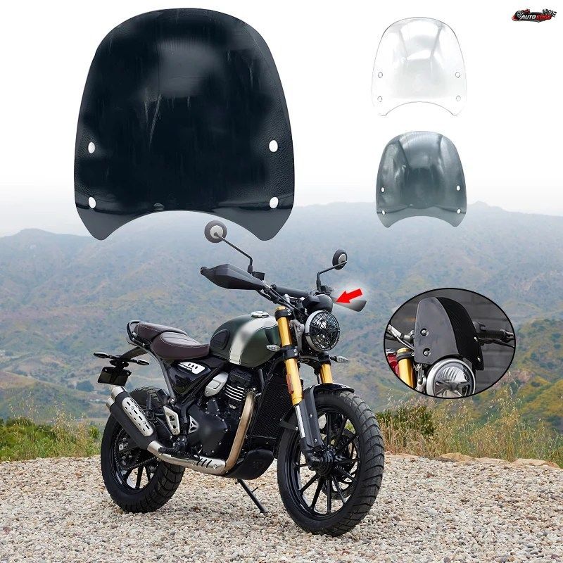 SPEED 400 SPEED400 SCRAMBLER 400 X 400X フロントフェアリング オートバイ用ウインドシールド SCRAMBLER400X ウインドシールド アクセサ