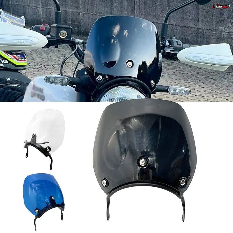 RE GUERRILLA 450用ウインドシールド GUERRILLA450 オートバイ用ウインドスクリーン ウインドディフレクター GUERRILLA