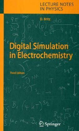 [2B]Digital Simulation in Electrochemistry