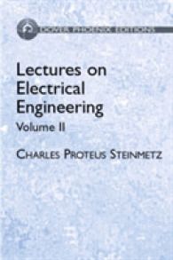 [1B]Lectures on Electrical Engineering Vol. II (Dover Books on Electrical Engineering)