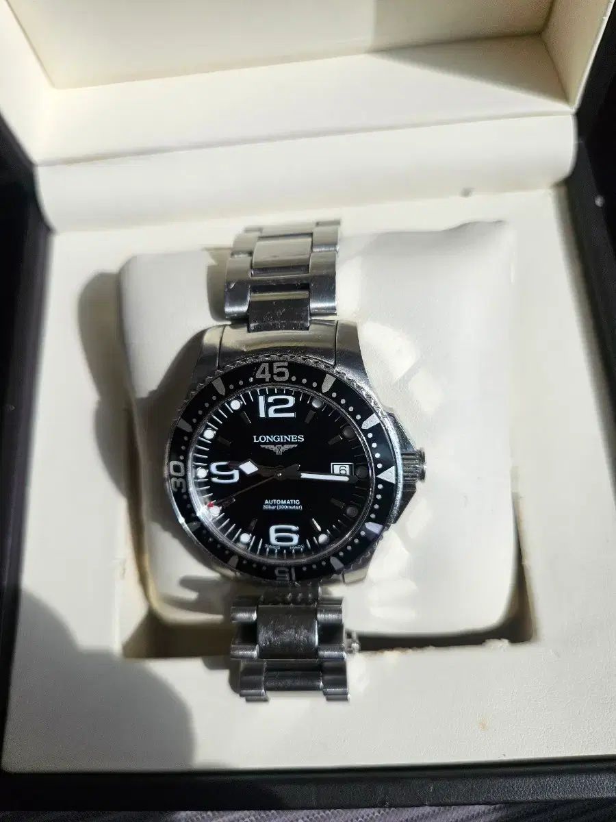 LONGINES ロンジン マスター コレクション ブラック メンズ 時計