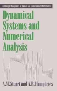 [2D]Dynamical Systems and Numerical Analysis (Cambridge Monographs on Applied and Computational Mathematics Series Number 2)